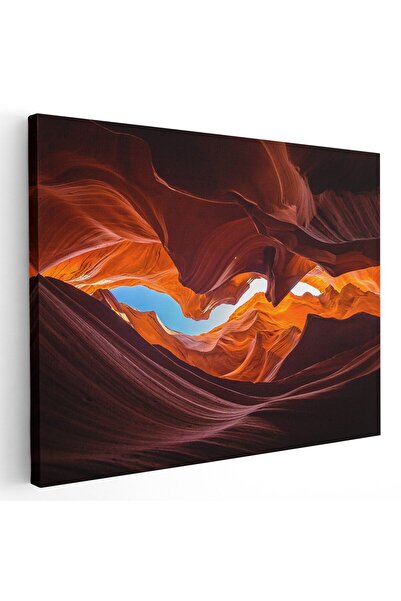 Tablou Canvas Canionul Antilopei, Arizona, USA, rosu, portocaliu, cod 1171