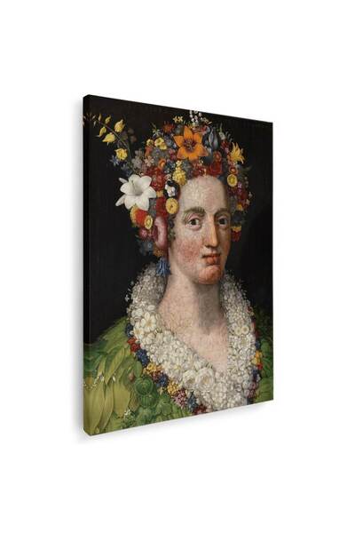 Tablou Canvas Tablou pictura Flora de Giuseppe Arcimboldo, cod 2120