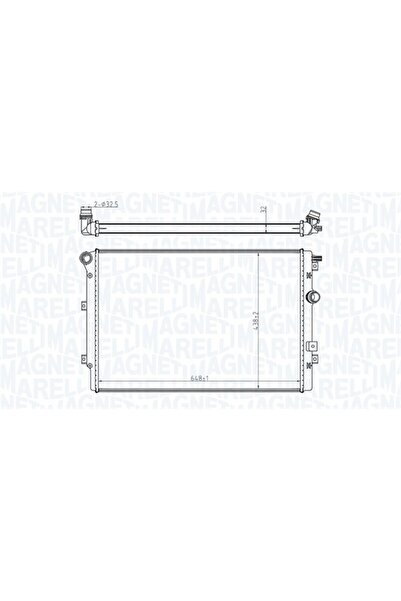 MAGNETİ Radiator, set filtre de schimb, Seat ALHAMBRA (710, 711)
