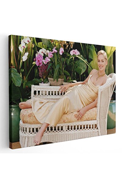 Tablou Canvas Sharon Stone actrita, cod 2422