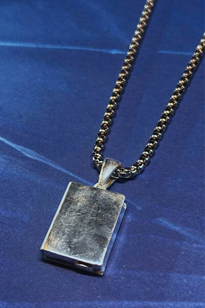 Begondio Açılır Cevşen El İşçiliği 925 Ayar Gümüş Erkek Kolye