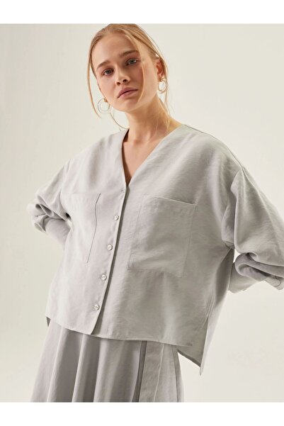 nublik Rahat Kesim Cepli Gömlek