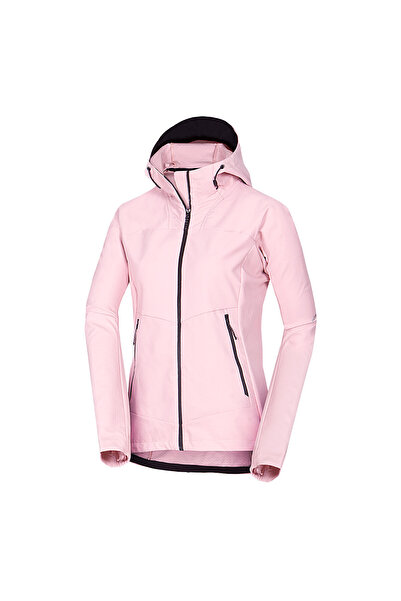 NORTHFINDER Geacă trekking softshell activă 1L pentru femei CORI roz deschis
