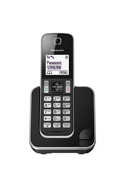 PANASONIC هاتف لاسلكي رقمي KX-TGD310 أسود