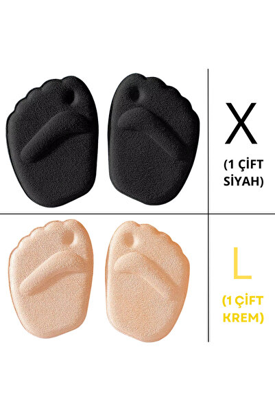 Mawrond Stiletto, Kundura, Babet İçin Metatarsal Destekli Kaydırmaz, Ter Emic...