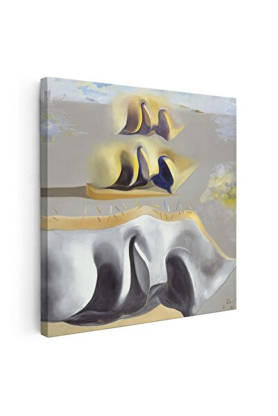 Tablou Canvas Tablou pictura Cele trei mistere ale Galei de Salvador Dali, cod 2004