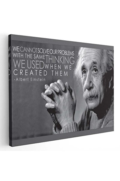 Tablou Canvas Tablou Einstein mesaj motivational, cod 2689