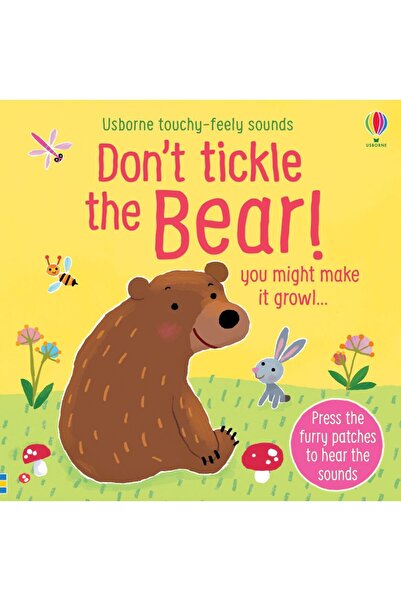 Usborne Don't Tickle the Bear sensory sound book