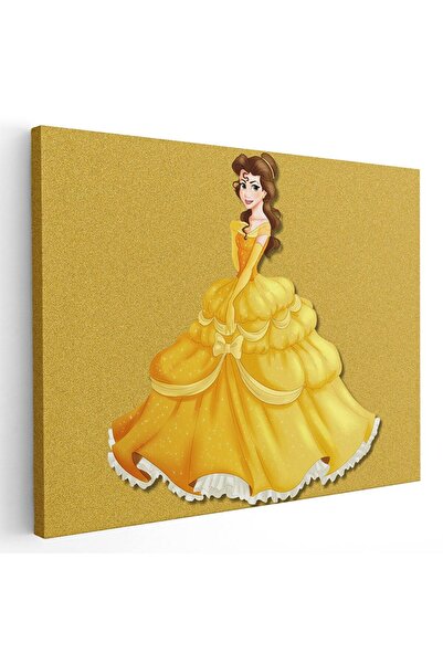 Tablou Canvas Tablou Frumoasa si Bestia desene animate, cod 4957