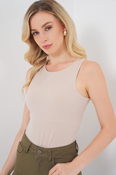 Hiccup BDART, Αμάνικο κορμάκι με στρογγυλή λαιμόκοψη και κουμπωτά κορδόνια