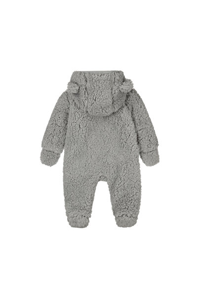 Dirkje Bramsot Baby Boys' Hoodie with Cotton Lining - Grey