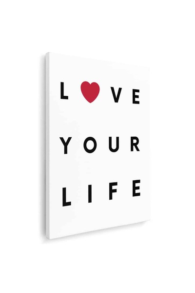 Tablou Canvas Tablou Love Your Life, cod 4412