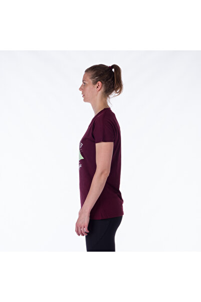 NORTHFINDER Women's T-shirt loose fit MAYME wine