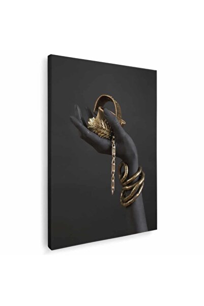 Tablou Canvas Bijuterii aurii tablou detaliu maini, cod 2560