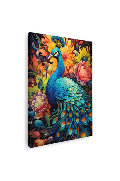 Tablou Canvas Tablou pasare paun Tablou, cod 5519