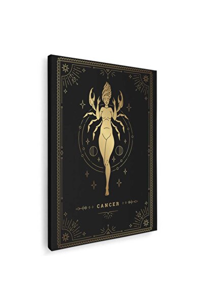Tablou Canvas Tablou zodia rac auriu, cod 2720