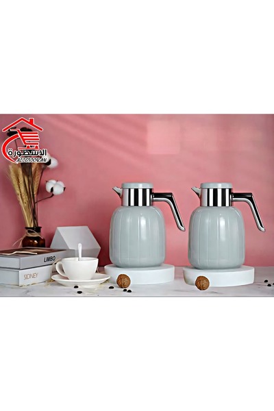 royal_camel طقم ترامس شاي وقهوة فاخر من رويال كاميل1+1لتر