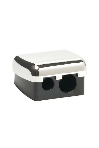 Oranjollie Silver double sharpener - multicolor, Not dangerous