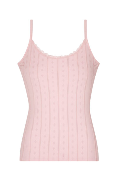 vory Women's 2-Piece Thin Strap Heart Jacquard Pattern Colorful Tank Top Vr.L20.23I.123.Y01