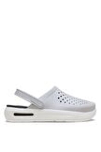 Crocs Gray Women's Beach Slippers 209964_1ft