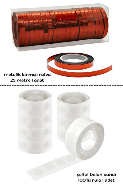 SkyPop 10-Piece Red Heart Birthday Set, Dear.