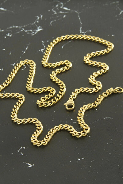 Eco Lounge Flat Chain Steel Necklace 55 cm
