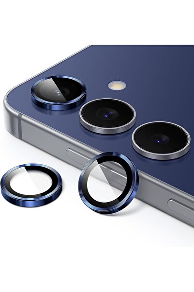 Samsung Galaxy S25 FE Compatible Camera Protector Shockproof Scratch Resistant Color Camera Lens Protector