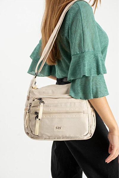 Baginn Γυναικεία τσάντα Messenger 26*21 εκ. Ελαφρύ πολυαμίδιο αδιάβροχο μαλακ...