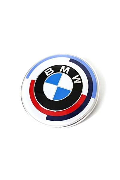 LinePartsBim BMW Emblem for Hood/Trunk 74MM Anniversary Edition