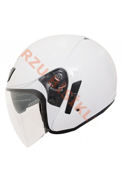 beon ÇENESİZ VİZÖRLÜ YAZLIK KASK [B210] [BEYAZ]
