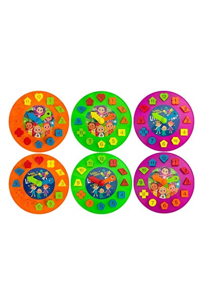 Cocomelon Learning Clock With Sort The Ss Color - Assorted, Age 3+ Years