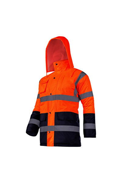 LAHTI.PRO.Q JACHETA REFLECTORIZANTA CAPTUSITA / PORTOCALIU - 2XL