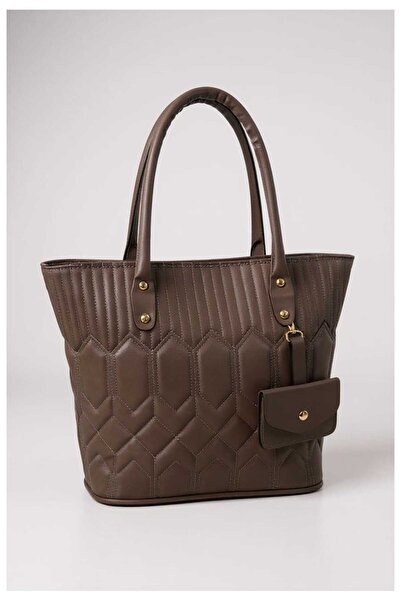 Daisy Bag Co. Quilted Patterned Women's Shoulder Bag - Mini Wallet Detail