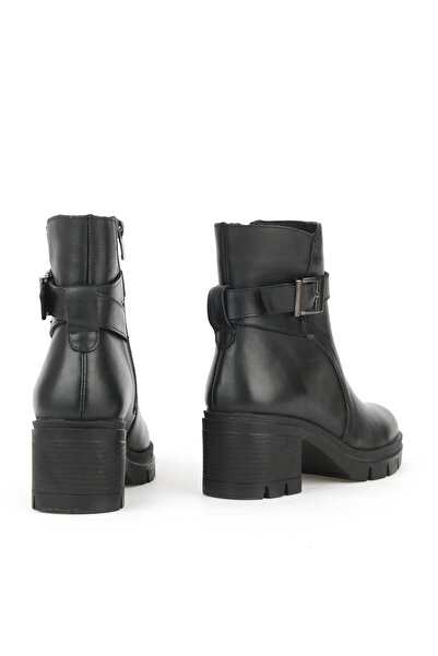 Ziya , Kadın Hakiki Deri Bot 1531022Z7694 Siyah
