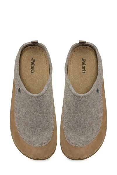 Polaris 609042.Z5PR Bej Kadın Sabo Terlik