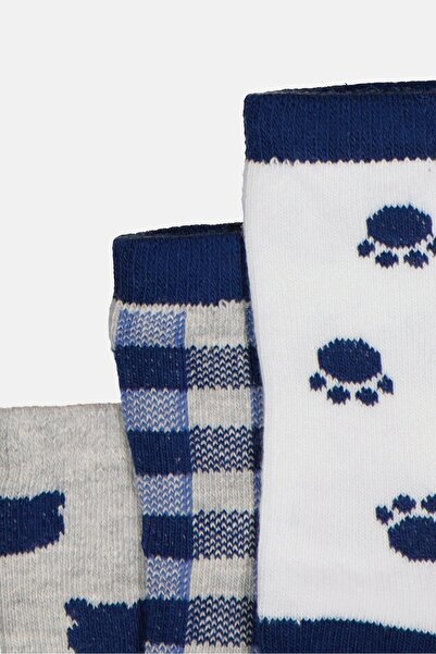 RBX Kids Boy 5 Pairs Allover Print Outdoor Socks, Multicolor