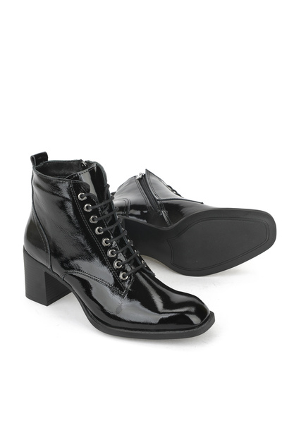 Ziya , Kadın Hakiki Deri Bot 1531020Z9804 Siyah