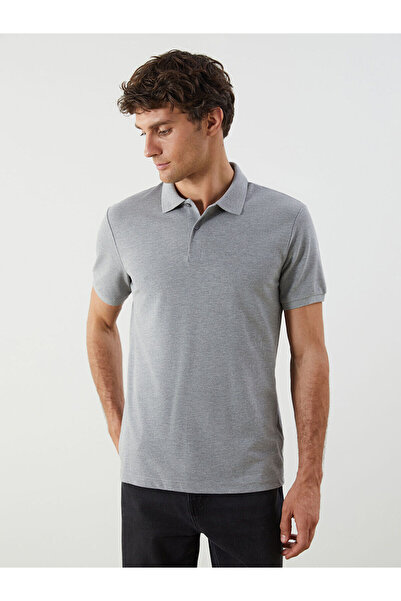 LC Waikiki New Season Polo Neck Short Sleeve Pique Men's T-Shirt - W52042Z8