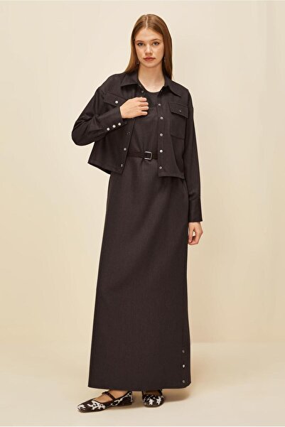 Alvina Jacket and Belted Dress Suit 46030