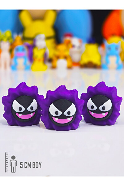 Suelo Butik Pokemon Gastly Figürü Pokemon Karakter Figür Oyuncakları 5 Cm (1 ...