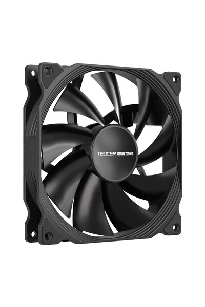choice2 لا يوجد RGB كما هو موضح في قطعة واحدة AF14025 BK TEUCER مروحة هيكل عالية الأداء 140 مم 600-1500 دورة في الدقيقة 4 دبابيس PWM Intellige