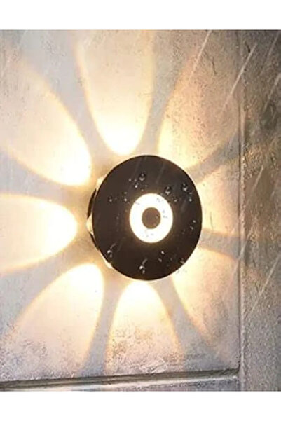 AFN إضاءة LED مصباح حائط على شكل فطر من الألومنيوم مقاوم للماء مصباح حائط حديث أبيض دافئ خارجي