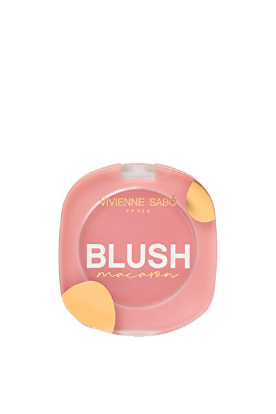 Vivienne Sabo Macaron Matte Blush Allık 02 Cool Pink - Silky Texture & Natura...