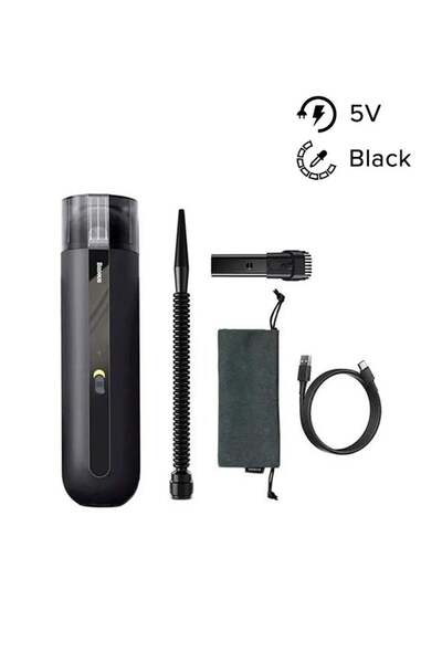 Baseus مكنسة كهربائية لاسلكية محمولة A2، قوة شفط فائقة 5000 باسكال