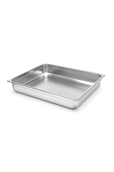 HENDI Tavă Gastronorm GN 2/1 din oțel inoxidabil 18/10 - 19 litri, 650x530x65 mm