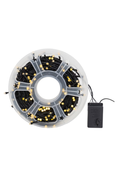 OEM Χριστουγεννιάτικη Γραμμική Εγκατάσταση, Ρολό 100m, 400 LED Θερμό Λευκό,