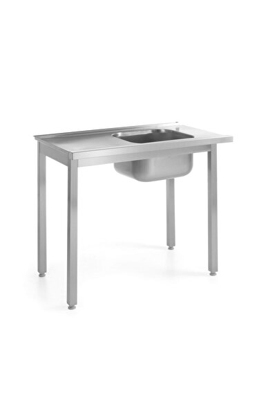 HENDI Masă de intrare pentru mașina de spălat vase, HENDI, Kitchen Line, dreapta, 1000x600x(H)850mm