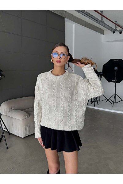 CODER SW Crew Neck Knitted Knitwear Sweater