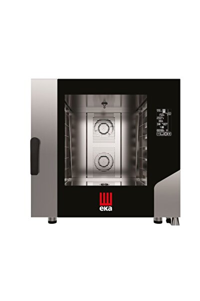 HENDI Cuptor cu convecție Millenial Black Steam cu mască 6× 600×400, 400V/10400W