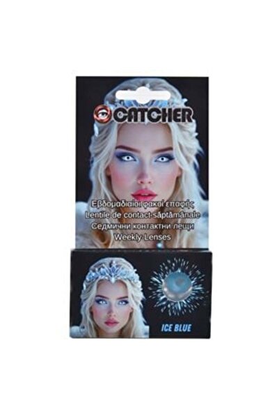 SHOPIENS Colored Contact Lenses 'Ice Blue' - 1 pair